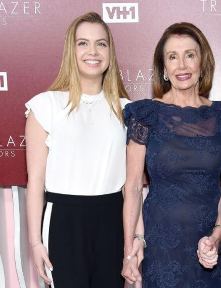 Nancy Corinne Pelosi's daughter, Madeleine Prowda with her grandmother, Nancy Pelosi.